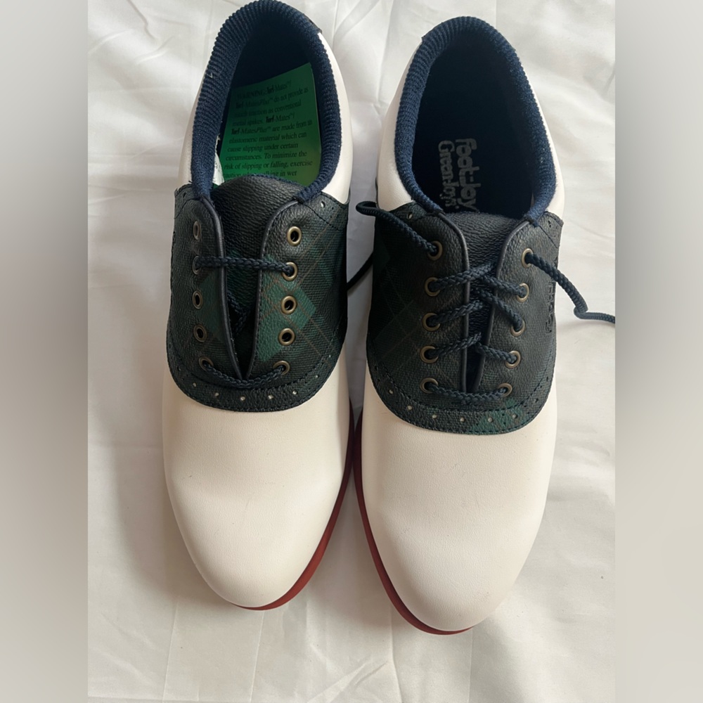 NWT Women’s FootJoy Green Plaid Golf Shoes